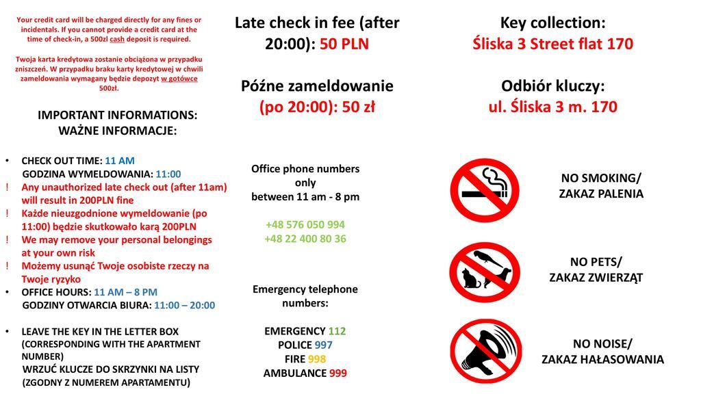Apartament Shortstaypoland Wolska *